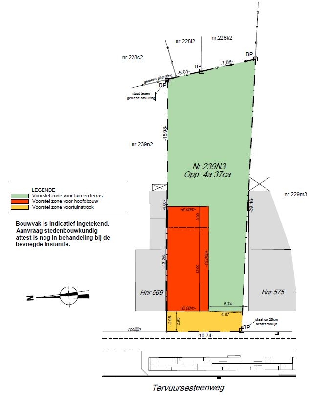 Terrain à vendre à Elewijt 1982 159000.00€ 0 chambres m² - Annonce 267089