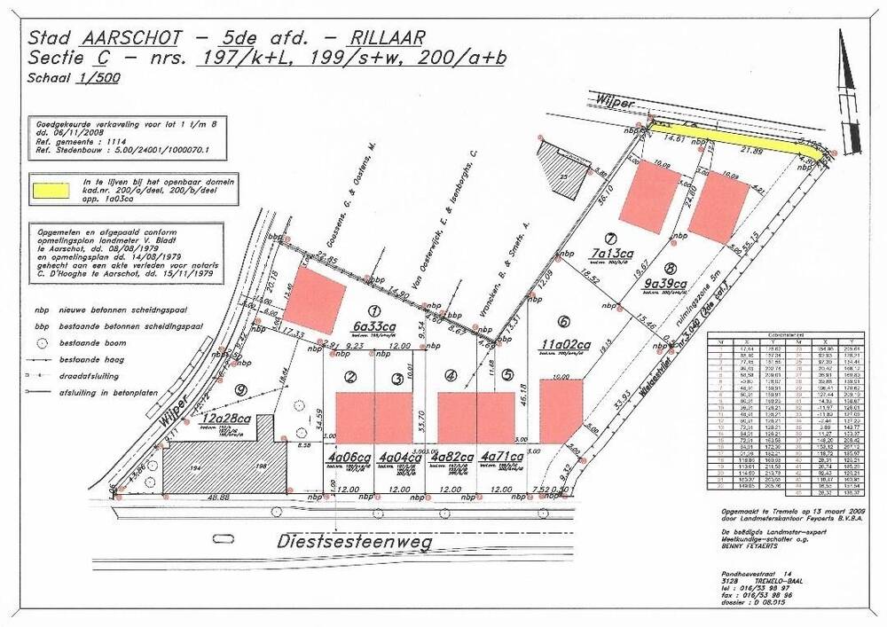 Grond te  koop in Rillaar 3202 139000.00€ 2 slaapkamers m² - Zoekertje 300611