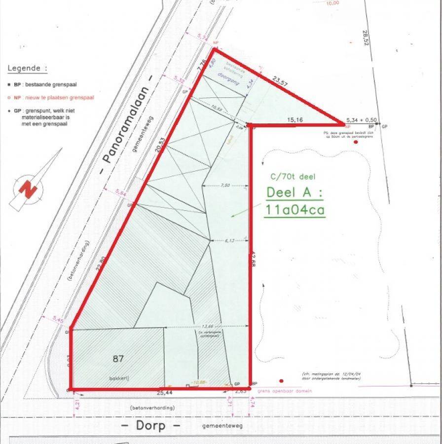 Grond te  koop in Holsbeek 3220 845000.00€  slaapkamers m² - Zoekertje 303178